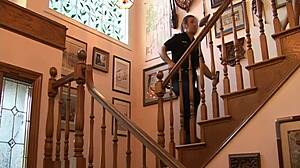 Jordan fleiss's tight 18-year-old pussy rides old guy's huge cock in deepthroat doggystyle and cowgirl