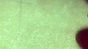 The asian husband rips his wife's pants in the kitchen