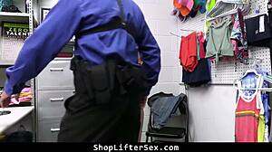 hey security officer learns shoplifter ran from home then heat rises