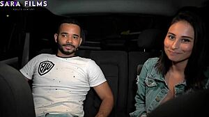 Big-Ass Colombian Sara Films Ubersex Stranger Fuck for Cash Creampie