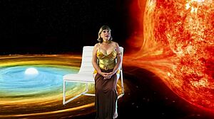 Granny Princess Leia Deepthroats Cock as Sith Space Slut!