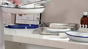 those two stud docs double penetrate slutty patient polly pons hard at clinic