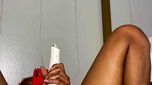 edging my big wet pussy lips slow and teasing right in front of best friend