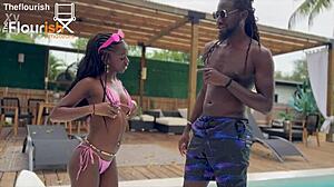 Tiny Bombshell Kae the Brat Battles Prophet's Cock on Amateurs!