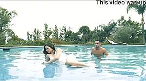 Jenna J Ross squeezes nipples cumming on fingers