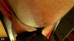 Lady J Grips Tight in Edgy Vampire Gloves