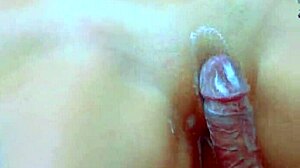desi college girl rubs pussy to orgasm close-up creampie big cock