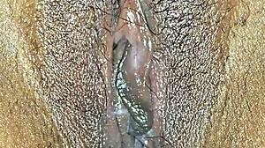 Sexy Latina Milf Cougar Gets Juicy Pussy Missionary Creampie Cum Covered Close Up!