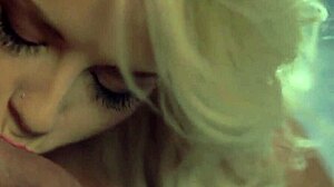 Milf gives a dedicated blowjob session.