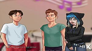 Summertime Saga Teacher's Desperate Emotional Creampie Plea