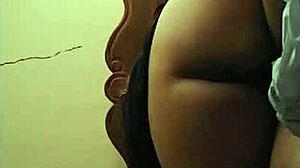 fat neighbor's big ass rides huge black cock deep inside