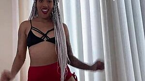 latina big ass pussy grinds tight shorts on your face dancing funk!