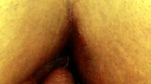 dozier313 bends ebony bbw over for raw anal creampie pounding