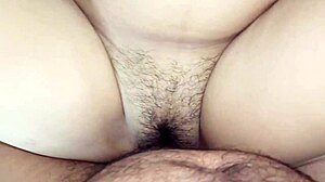 Mature neighbor's hairy pussy gets pounded hard by horny stud next door