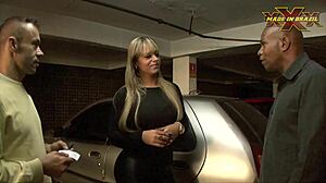 how does it feel watching your girl take bbc double penetration outdoors