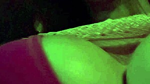 artemisia love's huge natural tits bounce wildly in hot italian tease