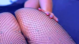 my puffy shaved pussy craves this glass dildo deep inside