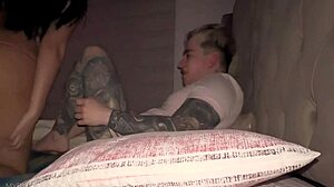 my stepsis and i got horny on her parents' bed for wild doggystyle