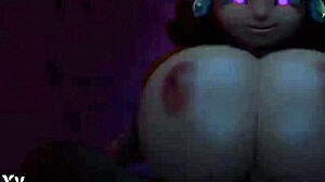 Possessed Daisy Crushes Huge Cock Between Massive Tits