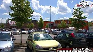 german fat bbw milf picked up street for cash fucked outdoors first time