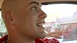 He Pounds Her from Behind Then Blasts Massive Facial on Tattooed Babe!