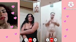 i'm suckin' her pussy on video call... it turned into real orgasm fuck!