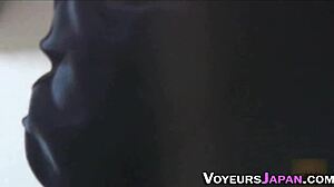 japanese wife gets fucked close up while hubbys away