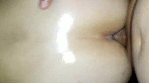 homemade couple's dirty anal assfucking with big cock and filthy talk