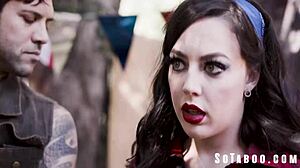 Whitney Wright's Stepfamily Barbeque Turns Into Rough Gangbang