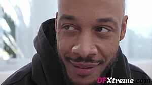 Petite shy blonde teen soaks wet pussy for massive bbc deepthroat