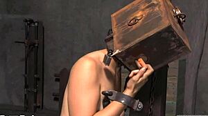 bound serf bent over ardous caning femdom hardcore doggystyle