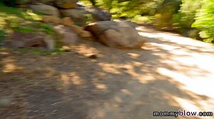 Sexy Big Tit Blonde Athena Anderson Hikes And Finds Rob Banks' Cock To Suck Hard!