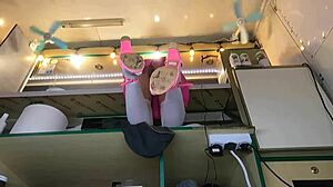 super hot 18yo cutie strips for cash no panties flashing pussy