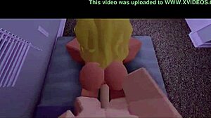 fat blonde ass shakes in roblox cartoon porn studs animation