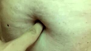 Amateur Latina milf gets intimate navel massage exploration