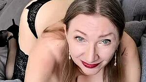 stepson asks busty stepmom for dirty promises she delivers