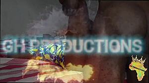 Ebony Teen Slut Bent Over Juicy Pussy Pounded Rough Doggystyle Quickie