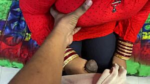 Fucked aunt's lonely desi girl hard alone at home!