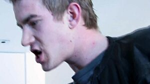 Glamour babe teases huge cock with wet pussy before quickie facial cumshot finish