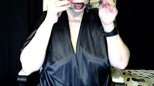 why won't this big-titted chubby blonde milf sit and fuck her pussy with that dildo, aimee?