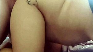 Sexy Asian maid bends over for intense DOGGYSTYLE pounding then FILLED FULL OF CUM no work time