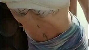 tanned redhead fitness babe big ass tits athletic tan lines return