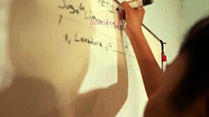 hey class wanna learn chemistry from this nasty redhead teacher's tight pussy and double toy penetration?