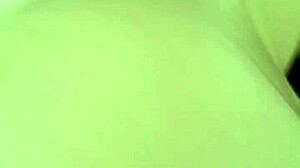 oiled horny big tit girl orgasms hard bent over doggystyle on sofa