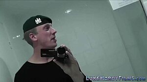 Costumed british blonde devours monster shlong with hardcore sucking intensity!