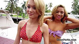 i party with hot college babes sucking big cocks wildly