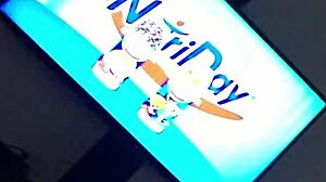 this hot 18yo latina teen gives sloppy oral on big cock