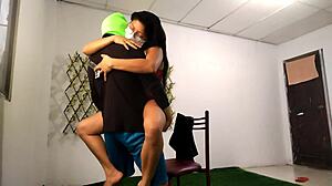 Stepson Claims First-Time Fuck But Pounds Stepmom's Big Ass Like a Pro