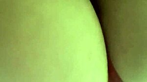 Intense Solo Masturbation in Deserted Public Outdoor Bathroom with No One Nearby