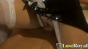 roxy jezel bends over stairs for hardcore pussy pounding and anal tease